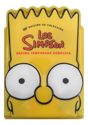 Los Simpson Decima Temporada 10 Diez Relieve Bart Dvd