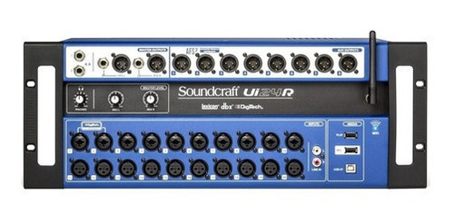 Consola Mezcladora Soundcraft Ui24r + Envío Express