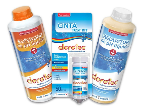 Reductor De Ph Clorotec X 1 Lt Limpieza Pileta