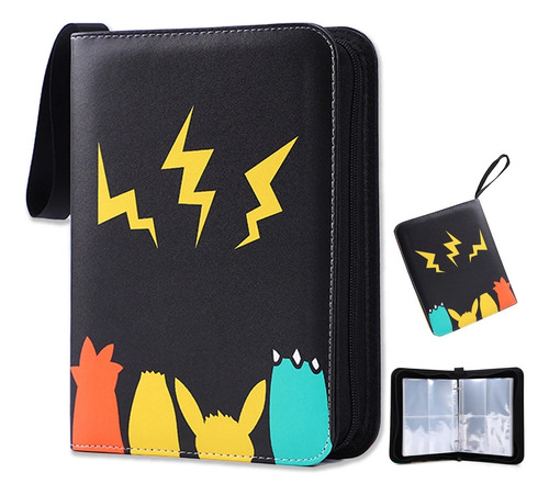 Carpeta Para Cartas Tcg, Capacidad 400, Ideal Para Pokémon
