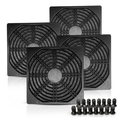 4 Filtro Tornillo Ventilador (4.724 In)