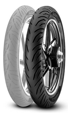 Cubierta Pirelli Super City 90 90 18 C/camara Tras Ciclofox