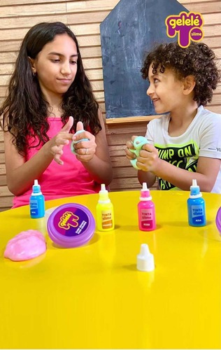 Kit Slime Completo Glitter Tinta Colorido Brinquedo Infantil