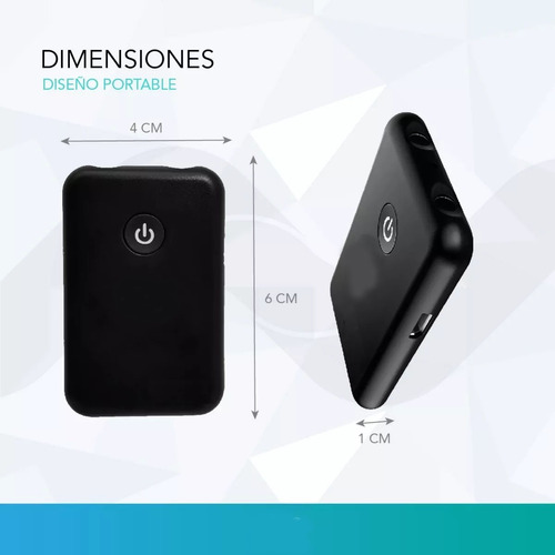 Emisor Transmisor Receptor Bluetooth Audio Tv Smart Aux Pc