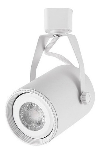 Imagem 1 de 6 de Spot Para Trilho Branco P/ Lâmp. Par20 Mb/nordecor S33006