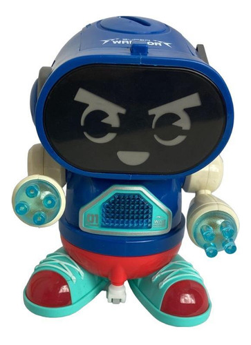 Robô De Brinquedo Infantil Com Luzes Movimento Som Sortido