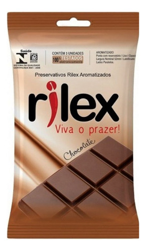 Preservativo Camisinha Rilex Premium Monte Seu Próprio Kit Aroma Chocolate