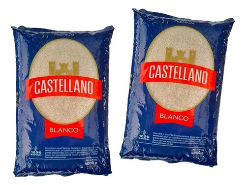 Arroz Blanco Castellano 4 K X 2 - Kg