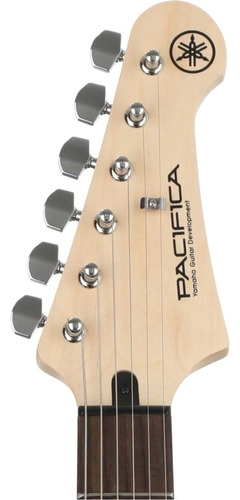 Guitarra eléctrica Yamaha PAC012/100 Series 012 stratocaster de caoba 2023 metallic red brillante con diapasón de palo de rosa