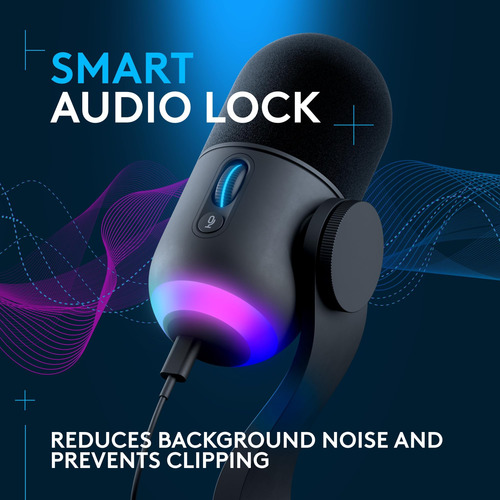 Logitech G Yeti Gx Dynamic Rgb Gaming Microphone, Podcast Co