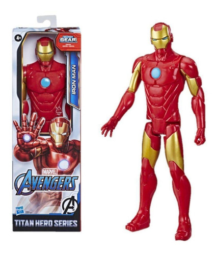 Boneco Articulado Homem De Ferro 30cm Avengers Marvel Hasbro