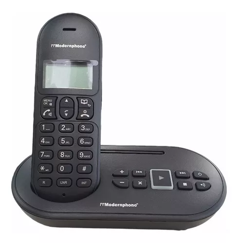 Teléfono Inalámbrico Con Contestadora Modernphone, Tc-695