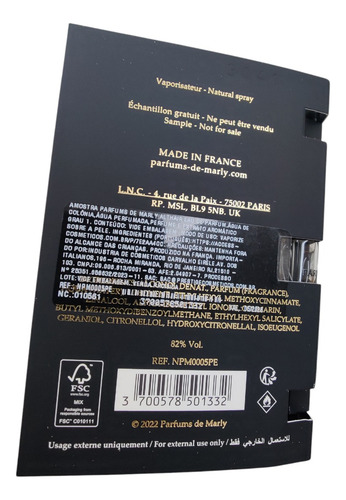 Parfums De Marly Athalia Eau De Parfum 1.5ml Spray