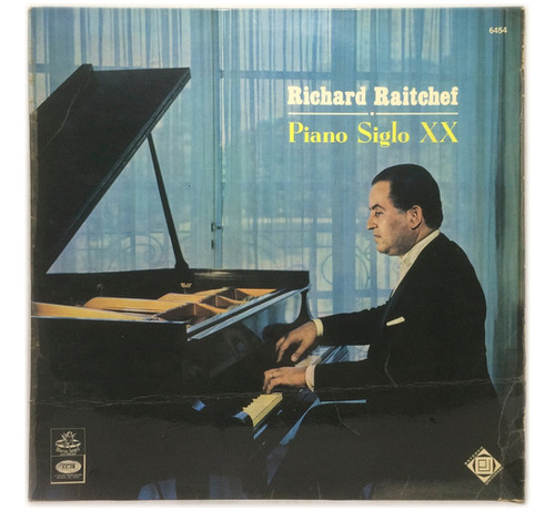 Vinilo Richard Raitchef Piano Siglo Xx Lp Argentina 1973