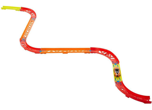 Pista Hot Wheels - Track Builder - Mattel Cor Curvas-Premium