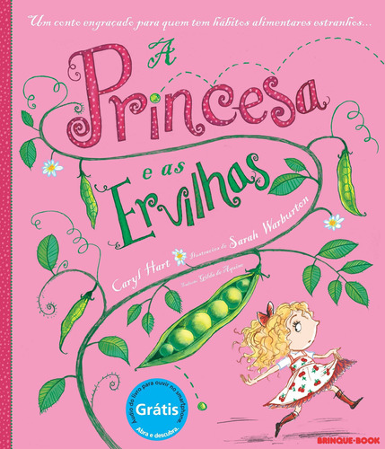 A princesa e as ervilhas, de Hart, Caryl. Brinque-Book Editora de Livros Ltda, capa mole em português, 2013