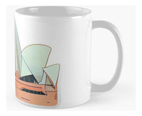 Taza La Ópera_sydney_australia Calidad Premium