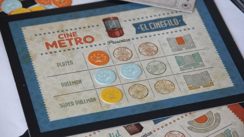 Juego de mesa El cinéfilo Maldón