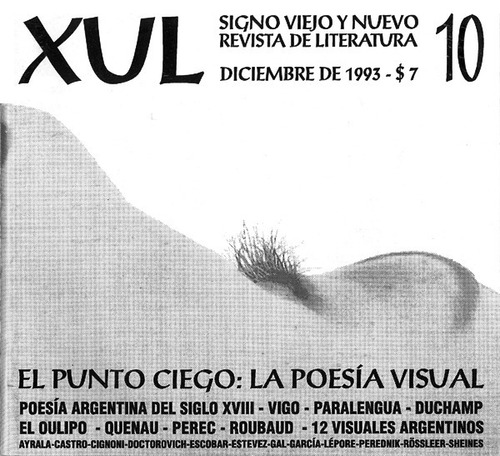 Xul Nº 10 - Revista Literaria - Poesía Visual - 1993 - Perec