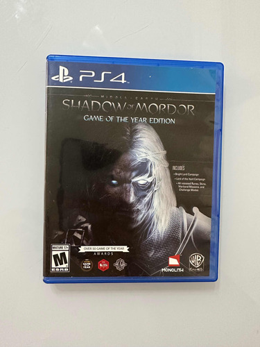 Shadow Of Mordor Playstation 4