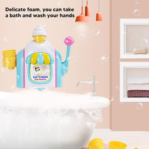 Yy Máquina Para Hacer Espuma De Helado Para El Baño