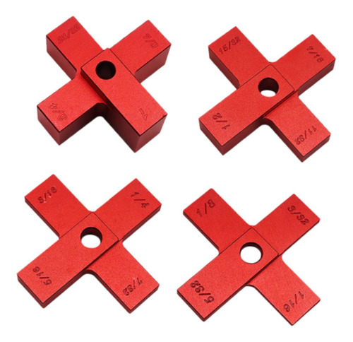 Juego De Bloques Patrón De 4 Piezas, Herramientas De