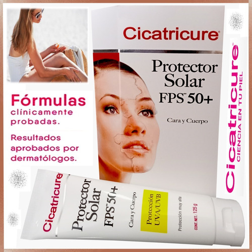 Protector Solar Cicatricure Uvb Uva Cara Y Cuerpo 125 G