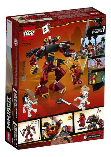 Lego Ninjago Legacy Samurai Mech 70665 El Kit De Construcció