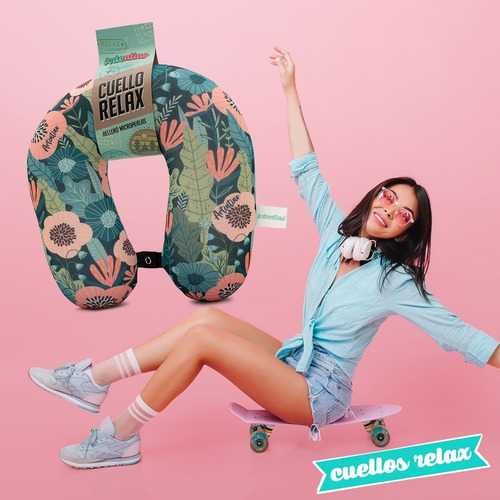 Pack Set 3 Almohada Cuello Relax Regalo Hombre Mujer Niños