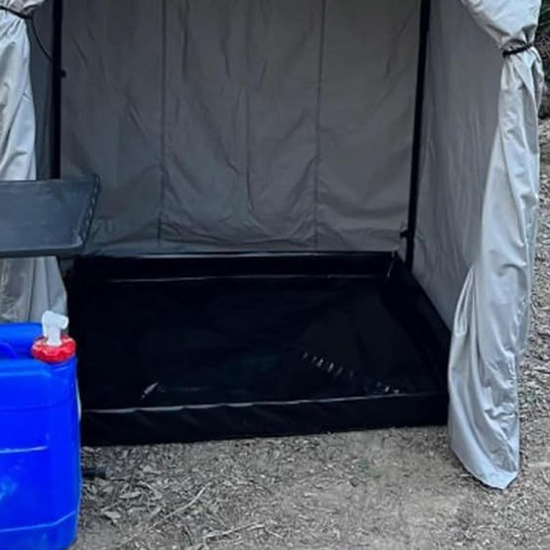 Base De Ducha Para Acampar, Base Para Ducha Que Evita El
