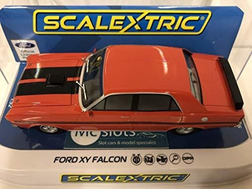 Scalextric Ford Falcon 1970 Candy Apple Red 1:32 Slot Race Car C3937 