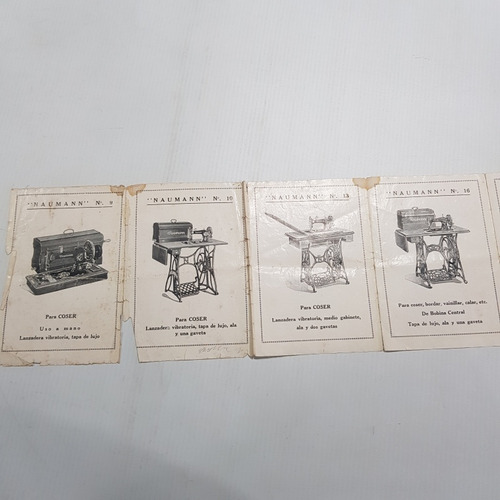 Imagen 5 de 9 de Catálogos Antiguos De Maquina De Coser Lote X 2 53254