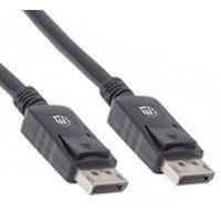 Cable Displayport Manhattan 3.0m 4k Blindado Macho-macho