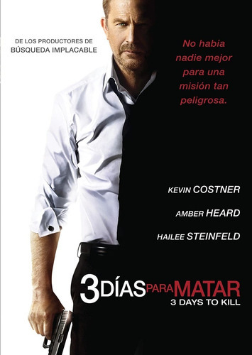 3 Días Para Matar | Dvd Kevin Costner Película Nueva
