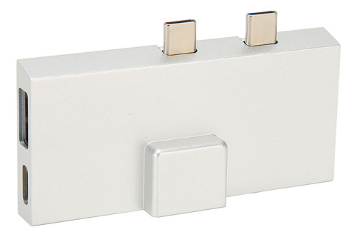Hub De Expansión Usb C Dual Profesional De 7 Puertos Plug An