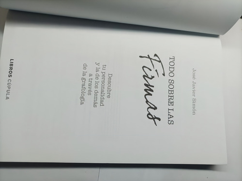 Todo Sobre Las Firmas - Simon,jose Javier