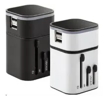 Comprar Adaptador De Enchufe Universal Viajero Entrada Usb
