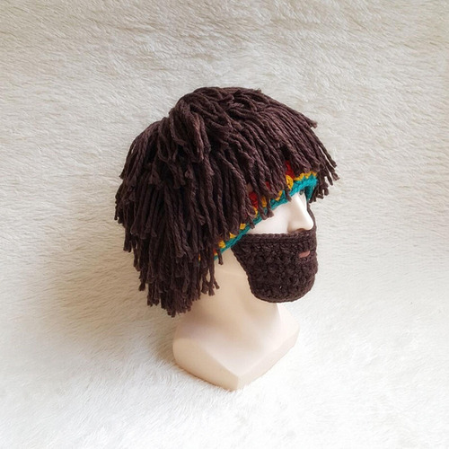 Gorros Con Barba De Punto Gorro De Punto Vestir Sombreros