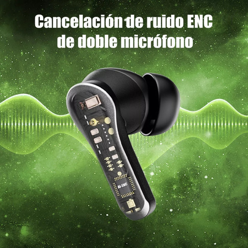 , Fone De Ouvido Sem Fio Para Jogos Bluetooth 5.2 Com