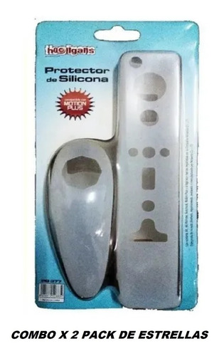 Funda Silicona Remote + Plus + Nunchuk Nintendo Wii