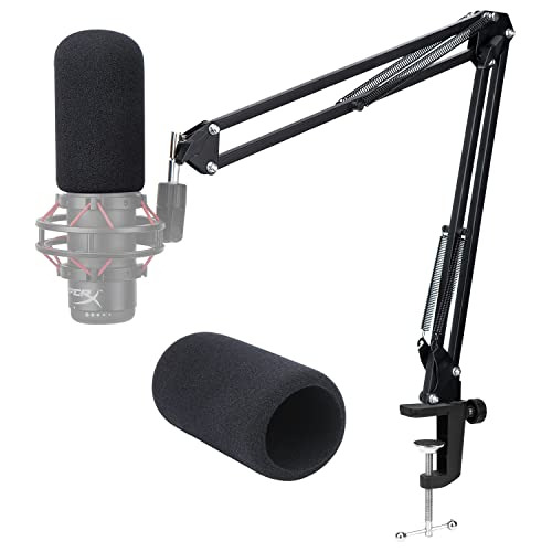 Soporte De Brazo Giratorio Hyperx Quadcast Micrófono H...
