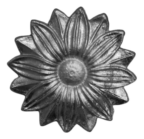 Aplique Girasol Aluminio Grande Redondo 18 Cm (vks Gir Gde)