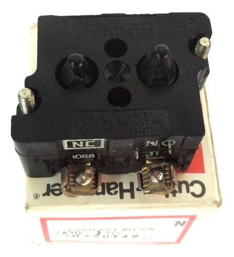 Nib Cutler-hammer 10250t49 Contact Block 2nc 600vac 600v Vvm