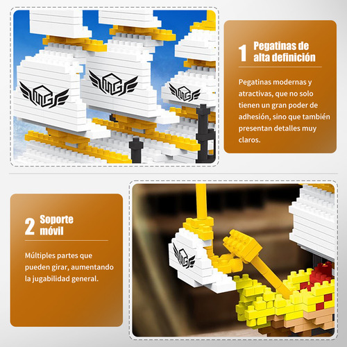 Juego De Bloques De Construcción Del Velero Blanco