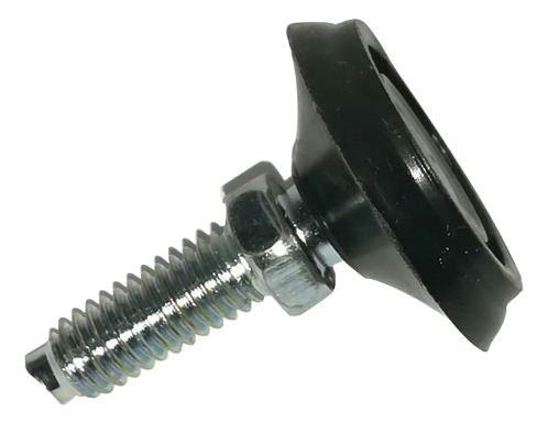 Regaton Patin 32mm Regulable Ø 5/16 + Base Cuadrada X 6 Und
