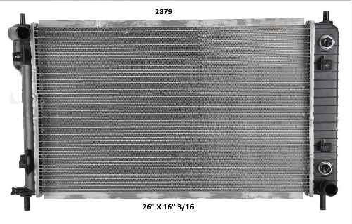 Radiador Chevrolet Equinox 2006 3.4l Deyac T/a 26 Mm