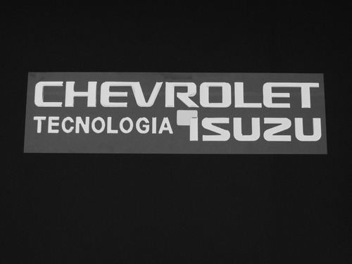 Emblema Chevrolet Tecnología Izusu Para Reward