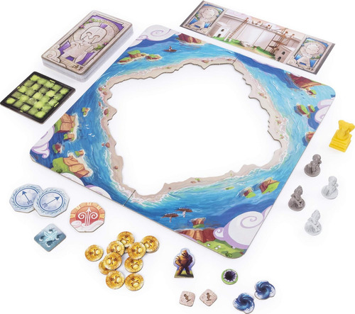 Santorini, Estrategia Juego De Mesa Familiar 2-4 Jugadores C