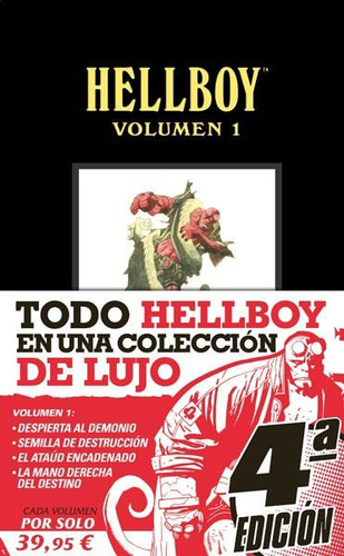  Cómic, Hellboy. Edición Integral Vol. 1 / Mike Mignola