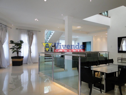 Imagem 8 de 15 de Casa De Alto Padrão Em Aldeia Da Serra - 4 Suítes - 500m2 - As10474